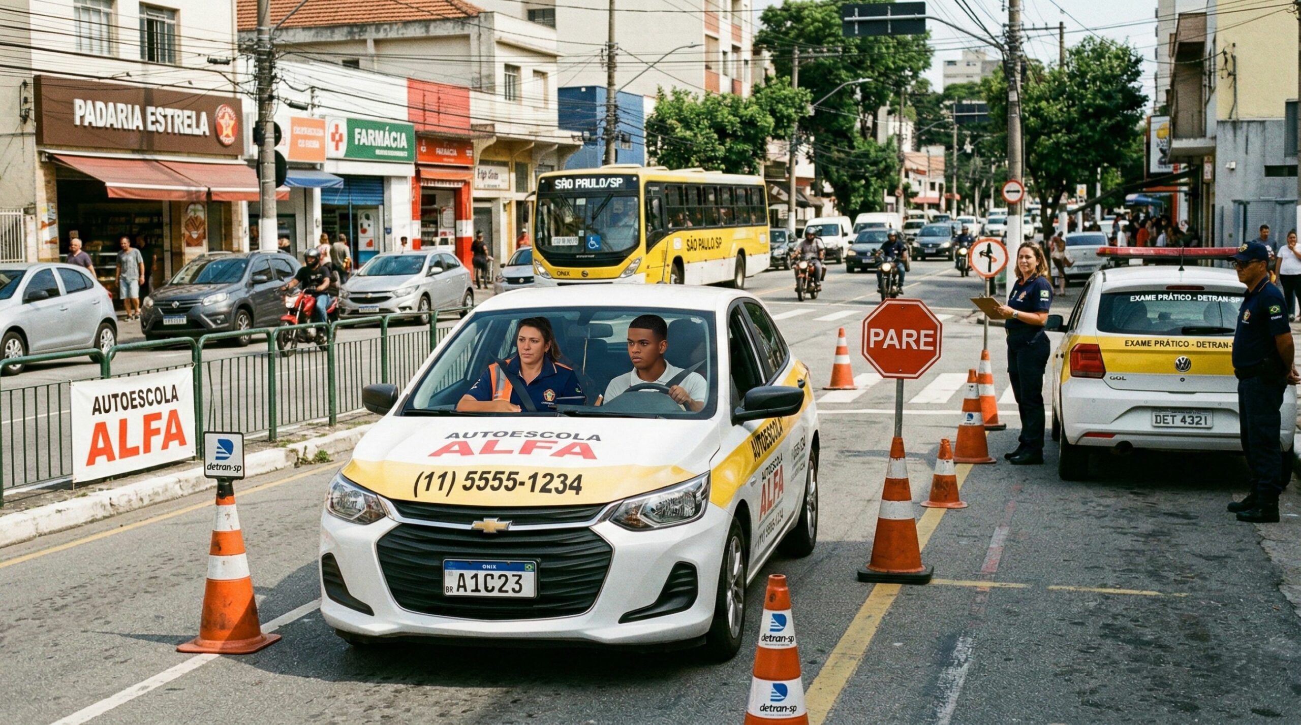 Nova regra da CNH muda regra histórica e exige direção constante do início ao fim do exame