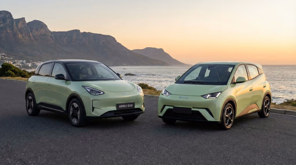 Como escolher entre o Geely EX2 e BYD Dolphin mini e qual dói menos no bolso