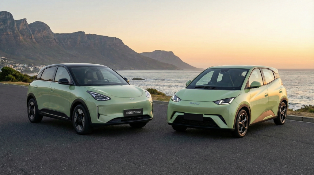Como escolher entre o Geely EX2 e BYD Dolphin mini e qual dói menos no bolso