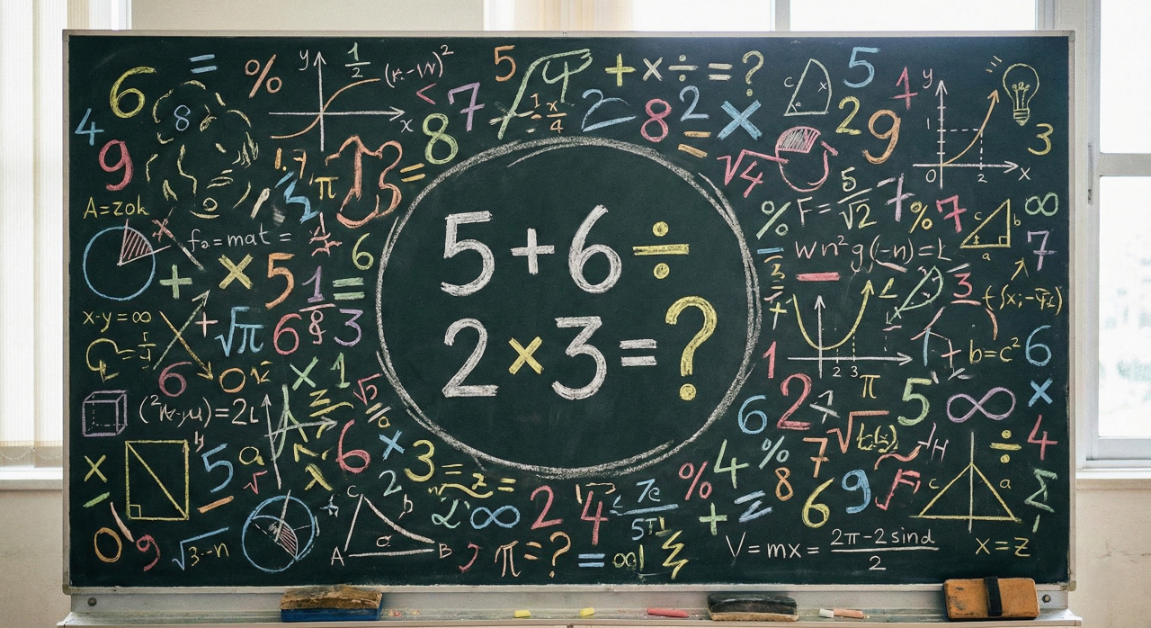 Quanto é 5 + 6 ÷ 2 × 3? Uma equação que só quem entende de lógica consegue resolver
