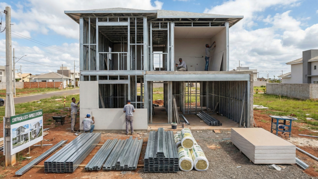 Construção a seco e obra rápida: Moda passageira ou nova realidade das casas no Brasil?