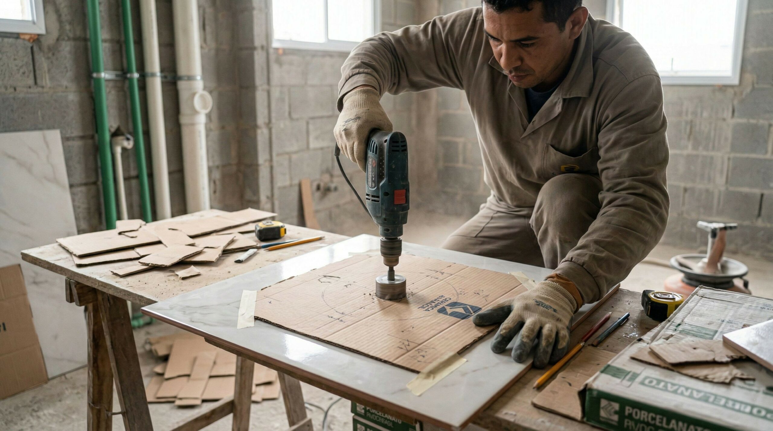 Todo mundo que faz furo na parede com essa técnica acerta 100% das vezes