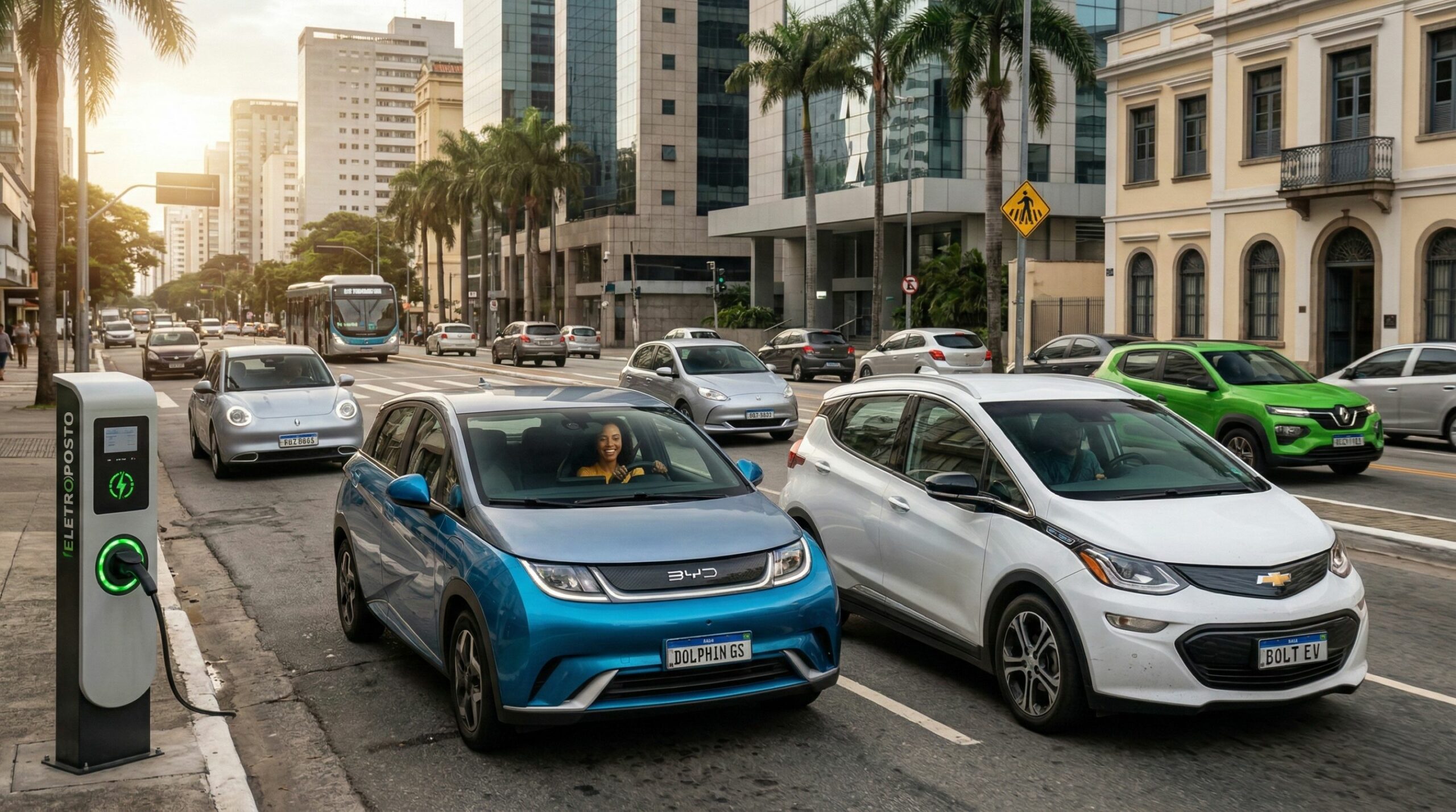 Carros elétricos usados que não estragam e passam longe da desvalorização em 2026