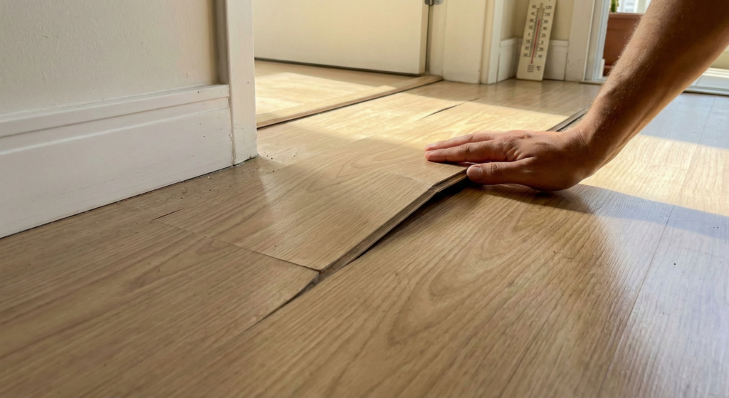 A dilatação causada pelas mudanças de temperatura pode estragar todo seu piso