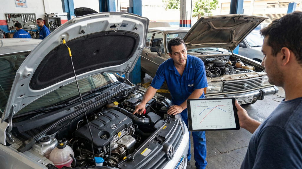 Motores menores, mas com melhor aproveitamento de espaço e bem trabalhados fazem a diferença