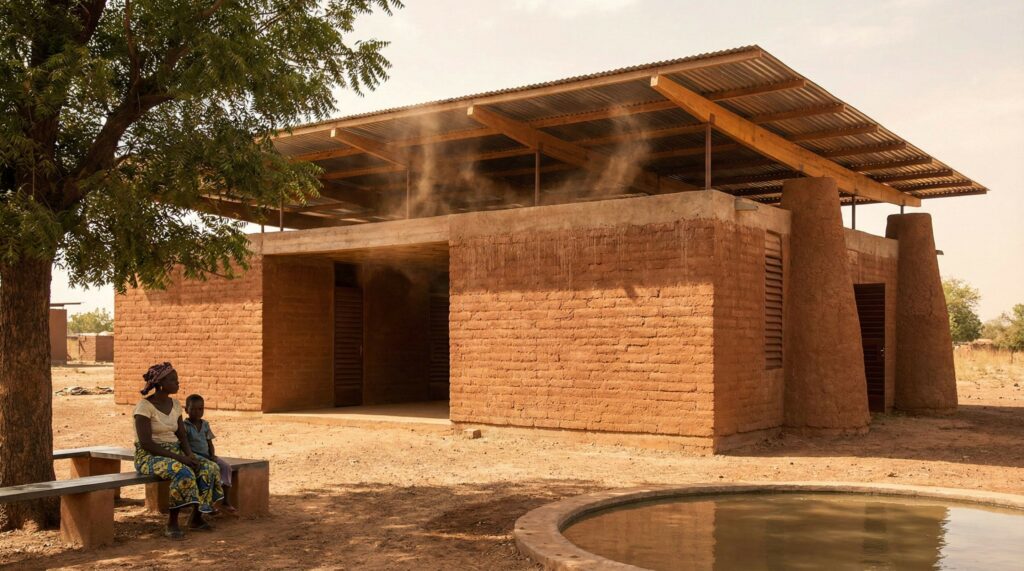 A técnica africana que reduz até 15°C dentro de casa sem precisar de ar-condicionado