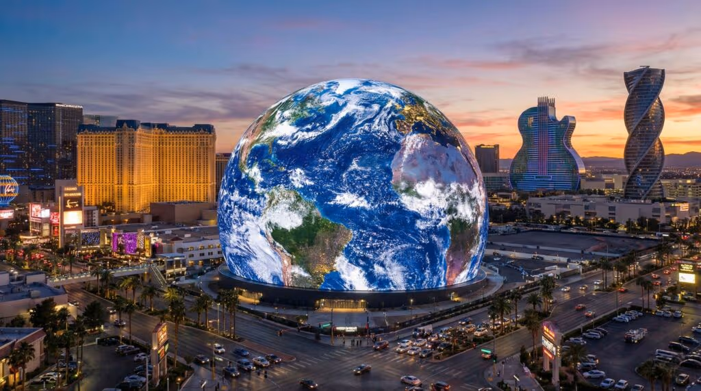 O edifício esférico mais estranho dos EUA parece ser de outro mundo