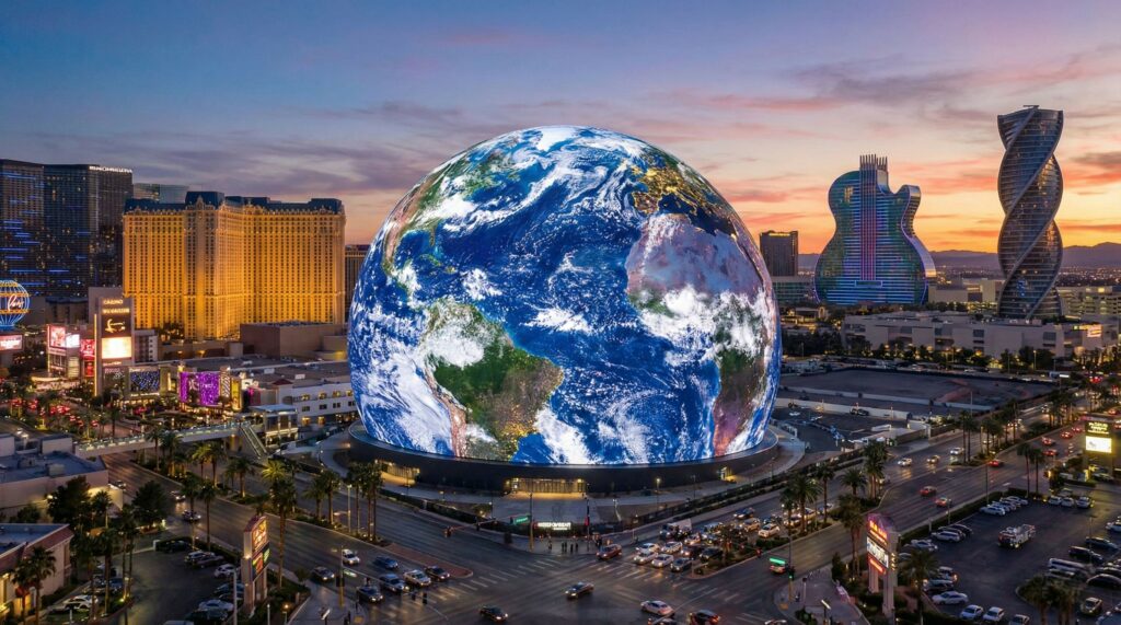 O edifício esférico mais estranho dos EUA parece ser de outro mundo