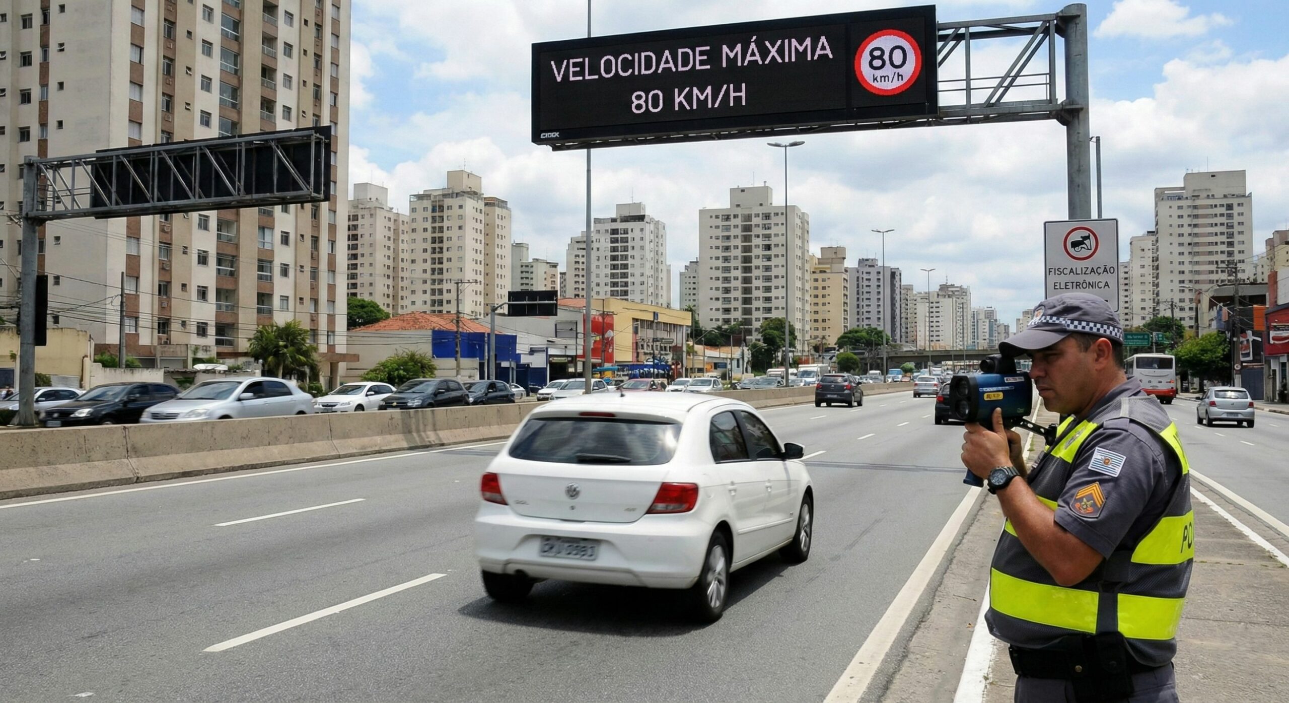 Motorista que passa ”só um pouco” do limite certamente conhece o art. 218 do CTB