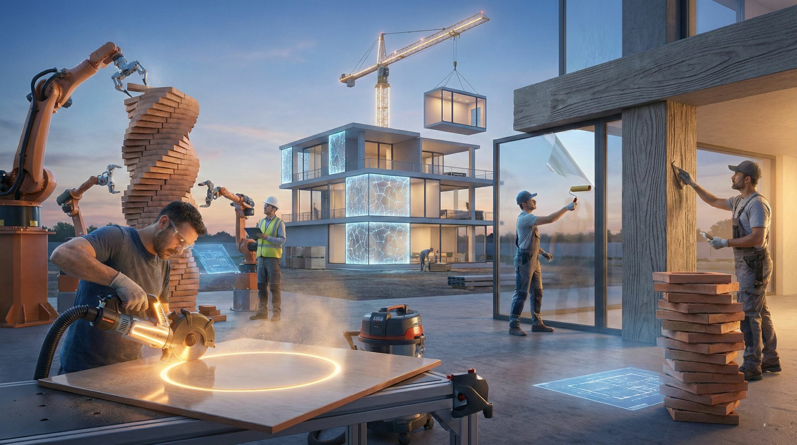 Como ganhar tempo na obra mesmo sem equipamentos caros usando técnicas simples e inteligentes