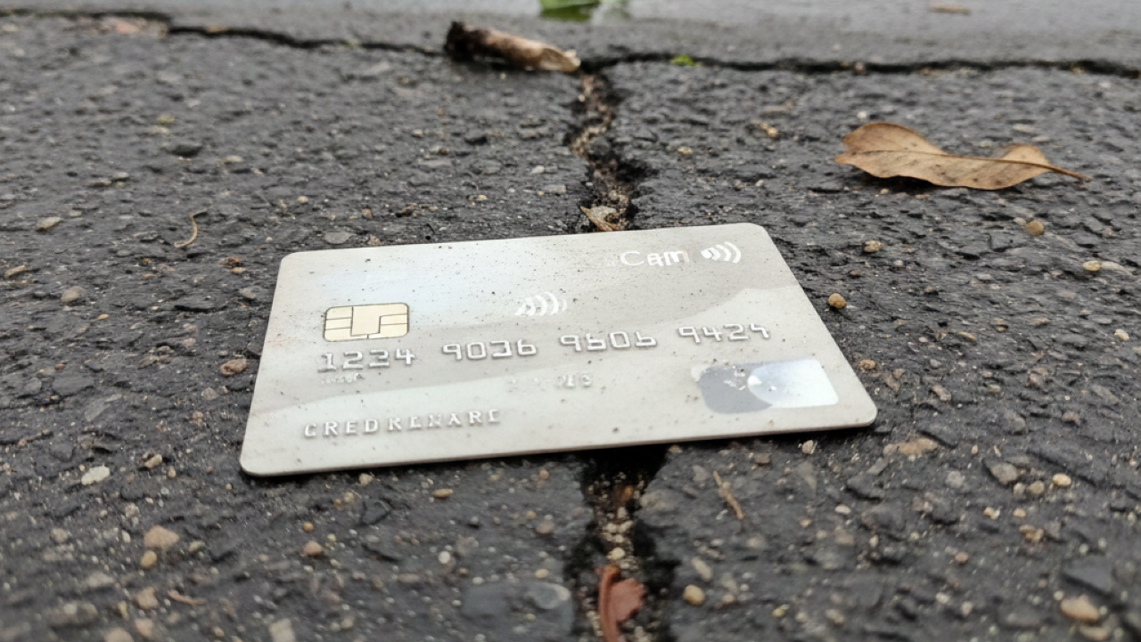 Como evitar surpresas após perder o cartão de crédito na rua