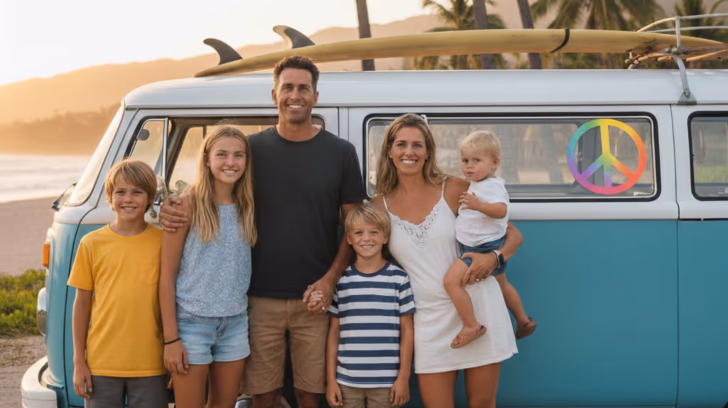 Como 6 pessoas conseguem dormir dentro de uma kombi
