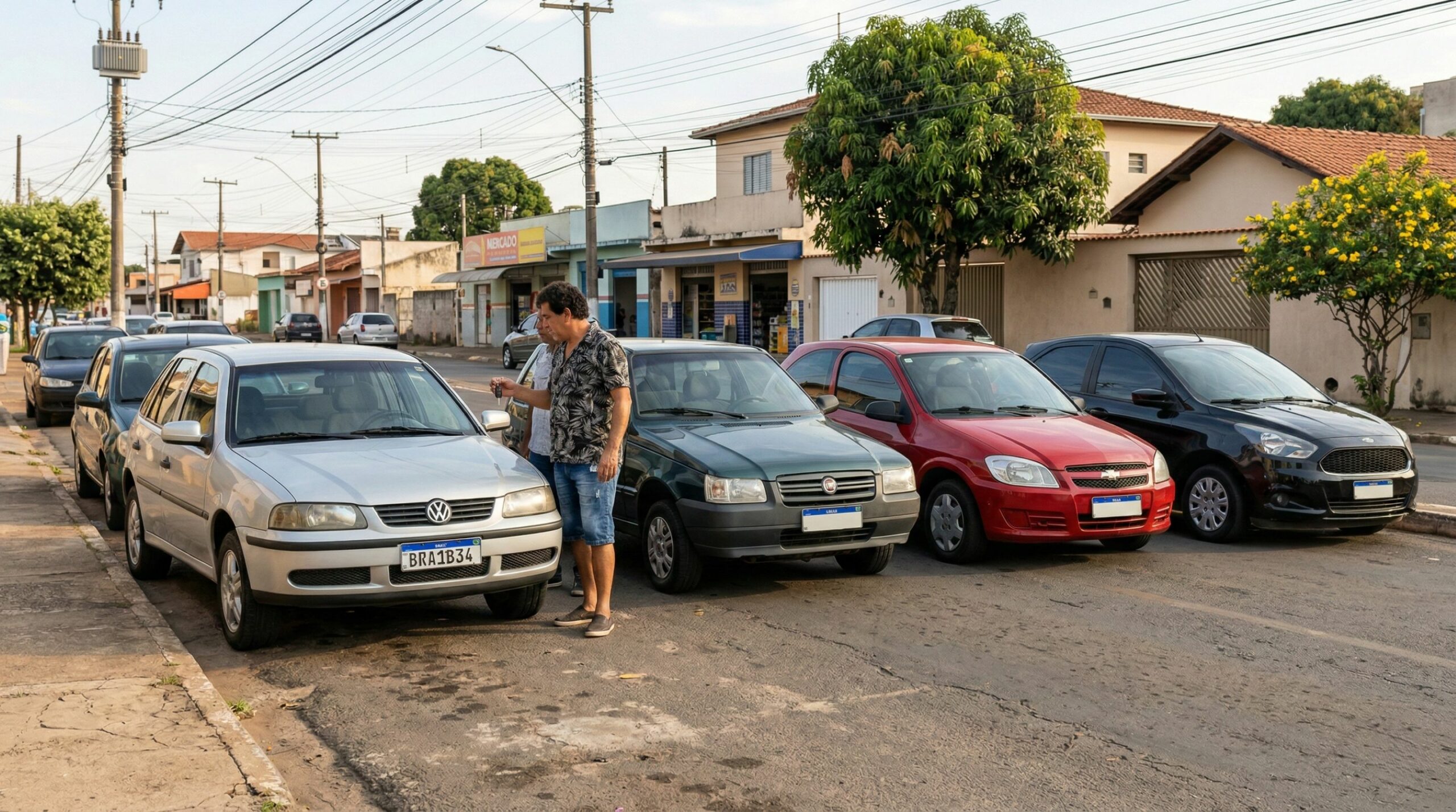 Sete carros bons e baratos para 2026 que entregam consumo de até 17 km/l, manutenção simples e revenda fácil