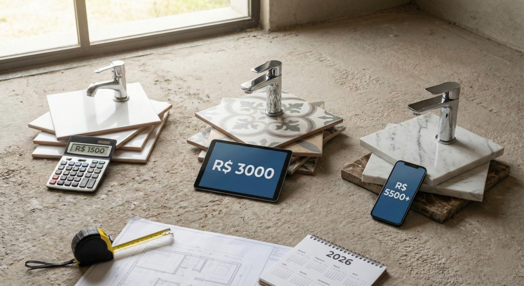 Acabamentos refinados encarecem sua obra, mas dão maior longevidade a ela