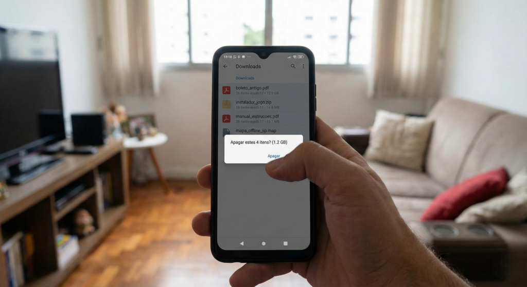 Arquivos antigos, duplicados e desatualizados podem estar entupindo seu celular