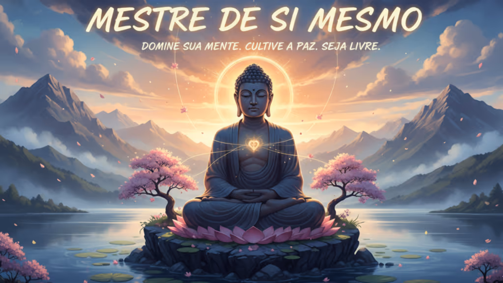 Buda ensina: “O homem que é mestre de si mesmo é maior do que aquele que conquista cidades.”