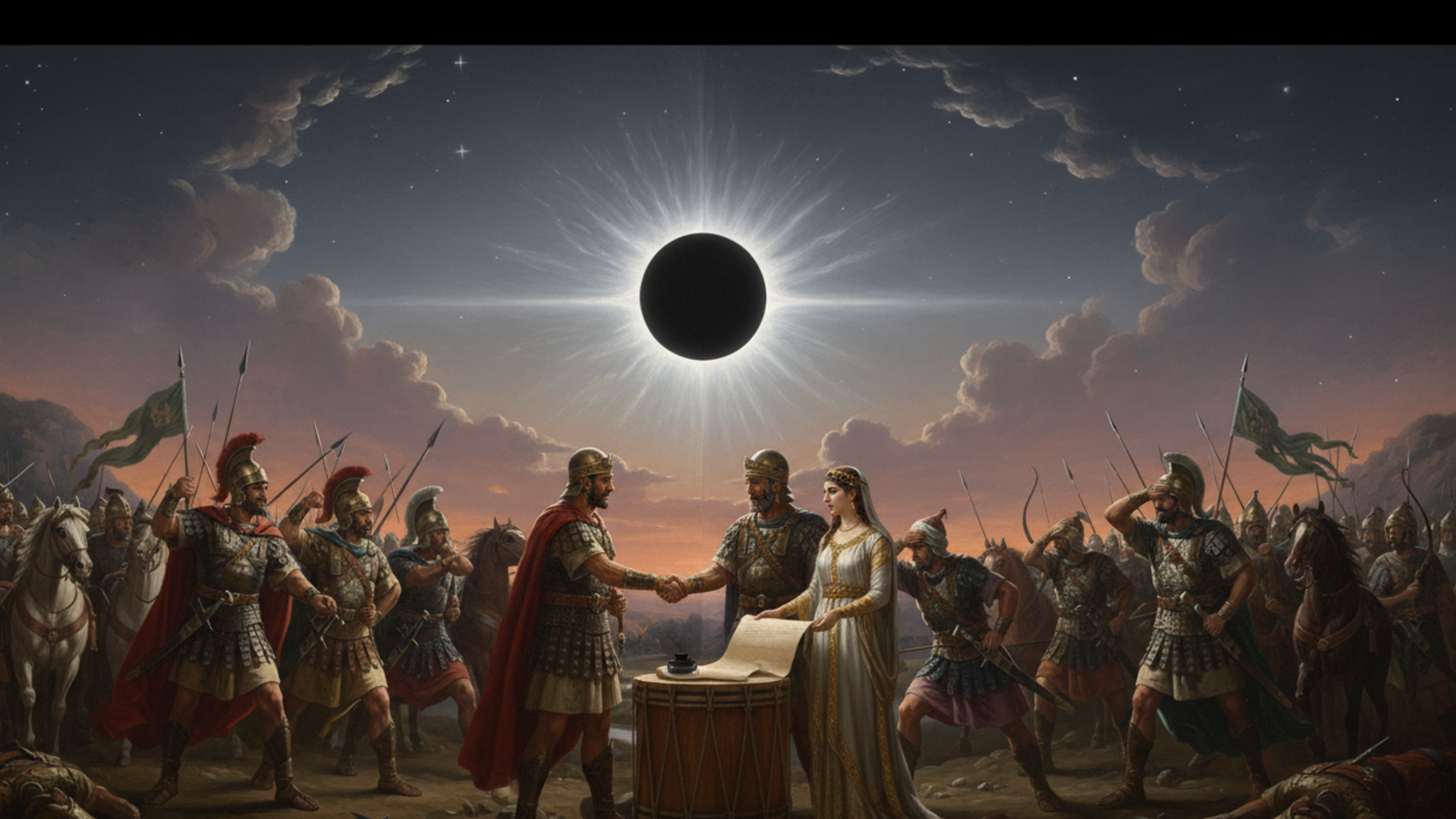 Como um único minuto de escuridão parou uma guerra inteira