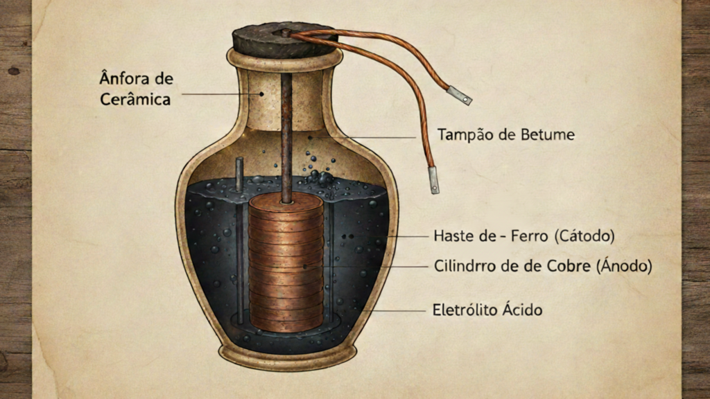 Bateria de Bagdá, tecnologia perdida de 1,4 volts ou truque "mágico"?