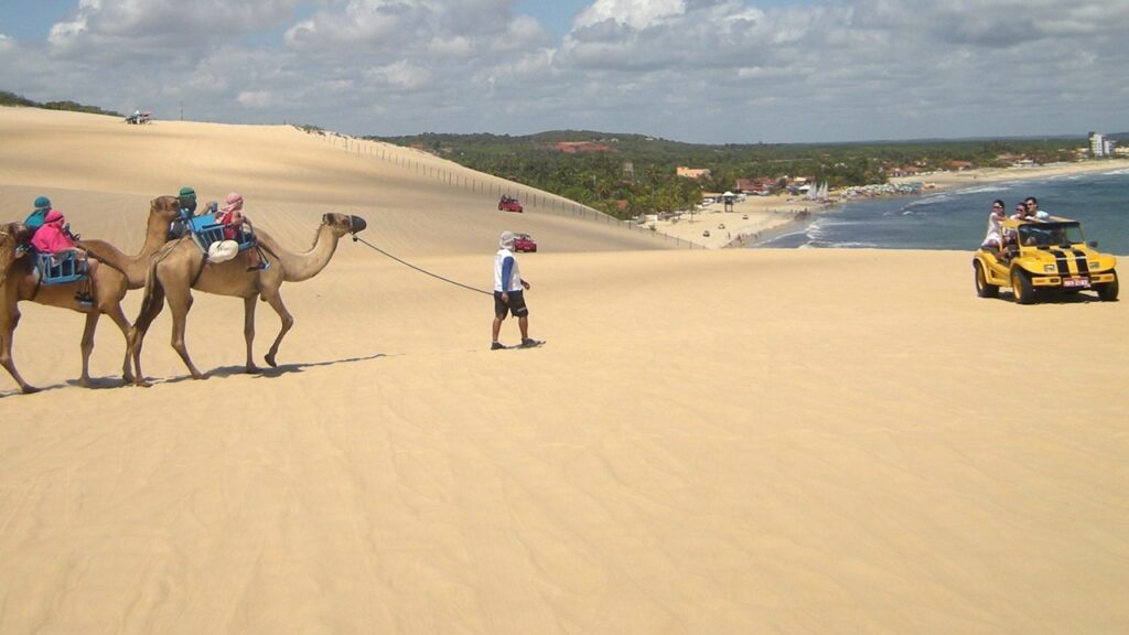 O Saara do Nordeste onde dunas gigantes criam uma paisagem que parece de outro planeta