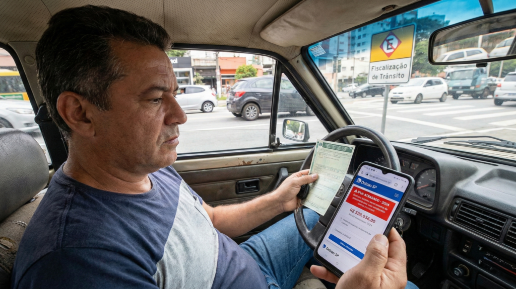 Como resolver IPVA atrasado pelo celular e regularizar o veículo sem perder tempo