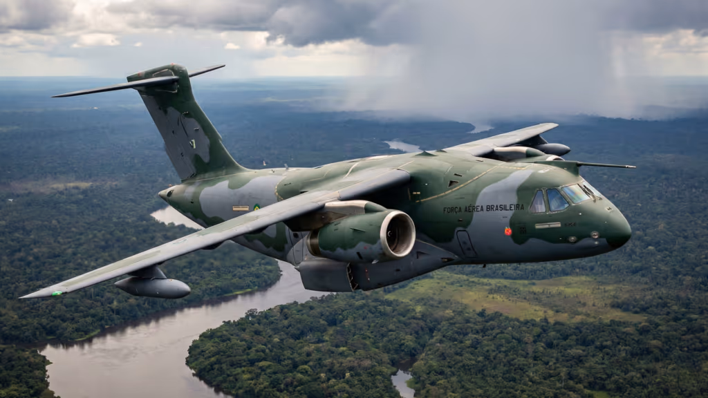 KC-390 Millennium ganha caminho para versão tanque e reacende debate sobre o futuro do reabastecimento aéreo