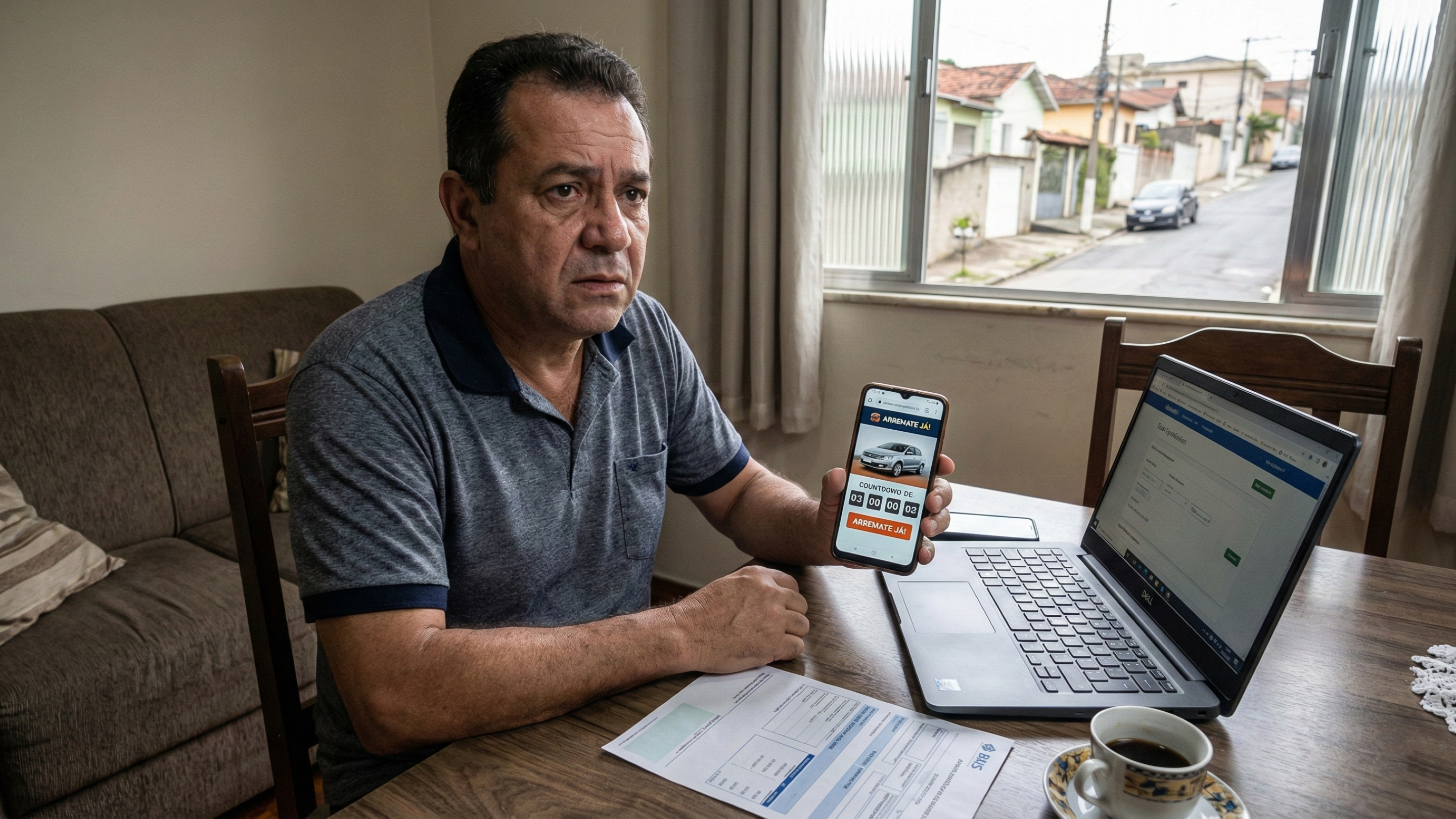 Como identificar um site clonado de leilão de carros antes do PIX e evitar perder tudo por pressa