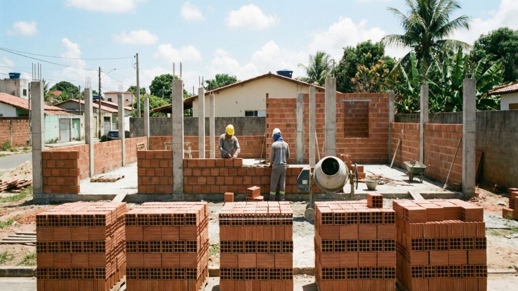 Quanto custa construir uma casa de 100 m² em 2026? Veja o orçamento padrão médio
