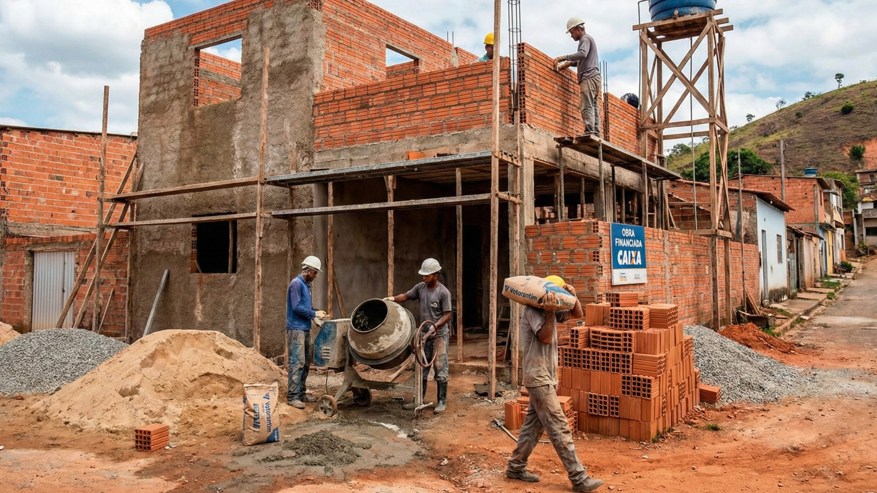 Quanto custa construir uma casa simples de 105 m2 no Brasil em 2026