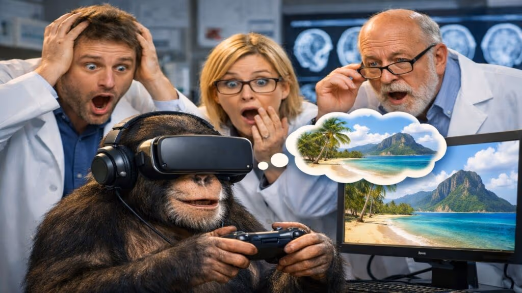 Pesquisadores incrédulos! Macacos também são capazes de imaginar e simular como humanos
