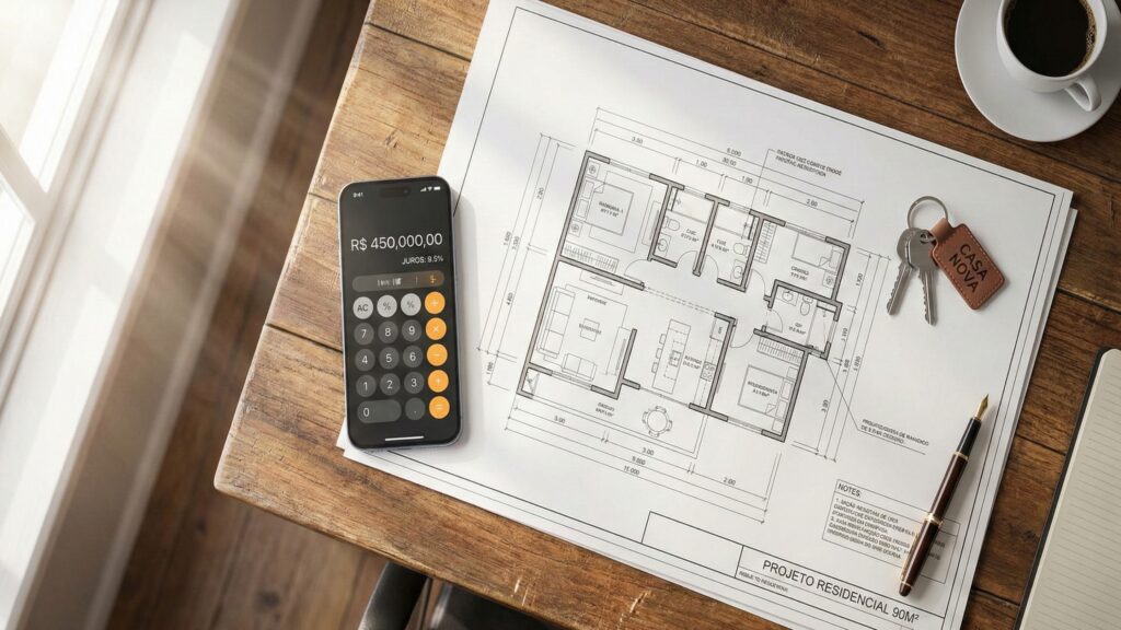 Custo para construir casa de 90 m² em São Paulo para morar bem