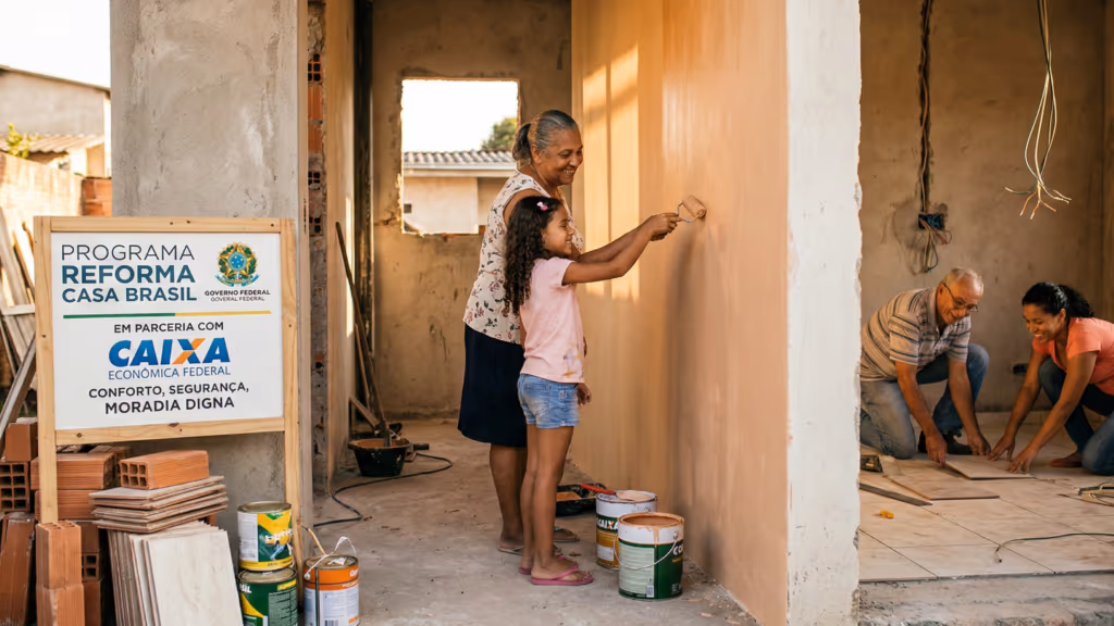 Reforma Casa Brasil: como funciona o programa de crédito para reformar, ampliar e melhorar o imóvel
