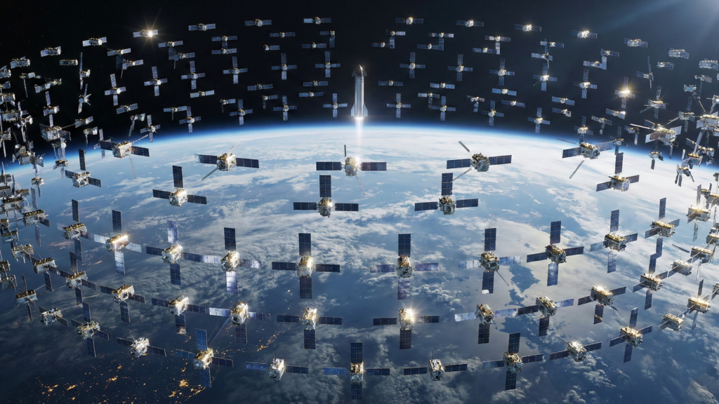 Elon Musk quer lançar 1 milhão de satélites para alimentar centros de dados de IA no espaço