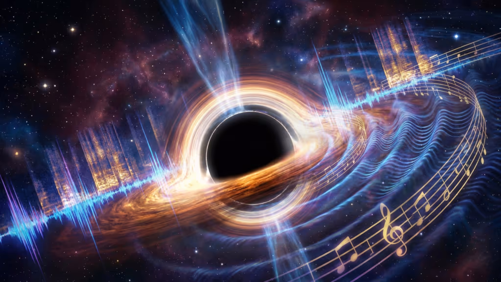 Como cientistas “ouvem” o universo sem som no vácuo usando sonificação e padrões que o ouvido pega rápido