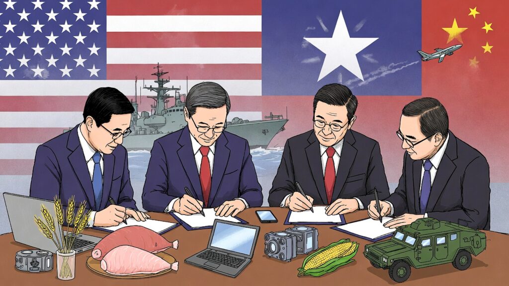 Crusoé: Comércio e defesa se cruzam em novo pacto entre EUA e Taiwan