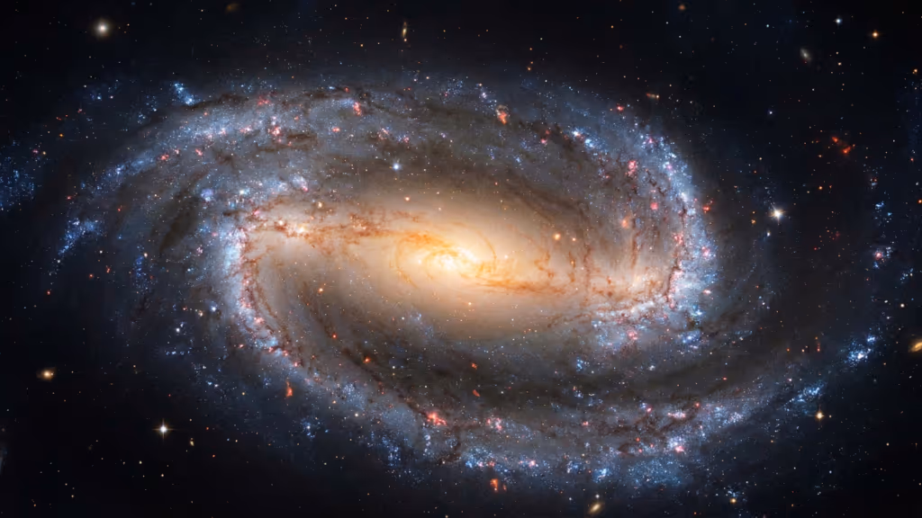 Mosaico do ALMA revela o coração da Via Láctea e expõe filamentos de gás frio