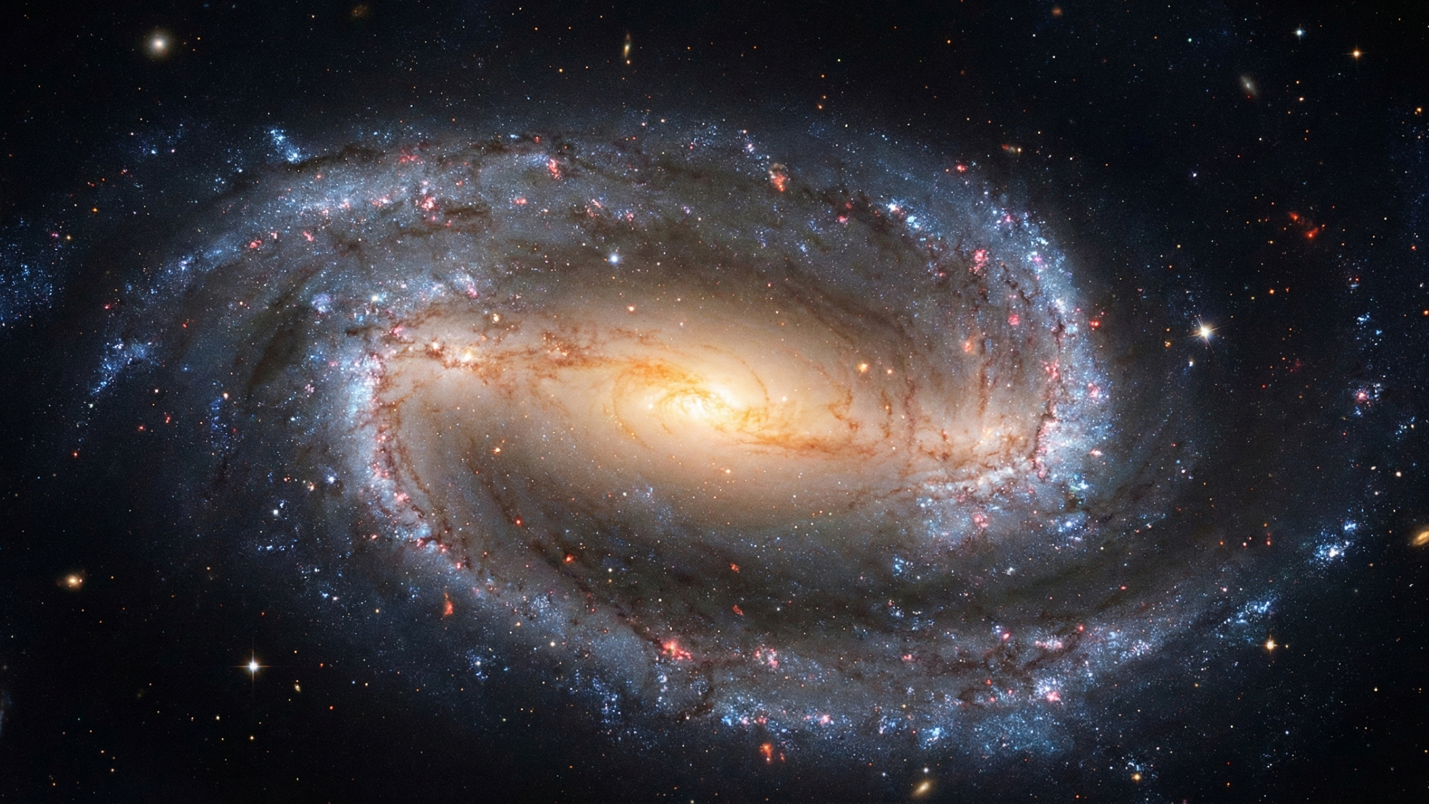 Mosaico do ALMA revela o coração da Via Láctea e expõe filamentos de gás frio