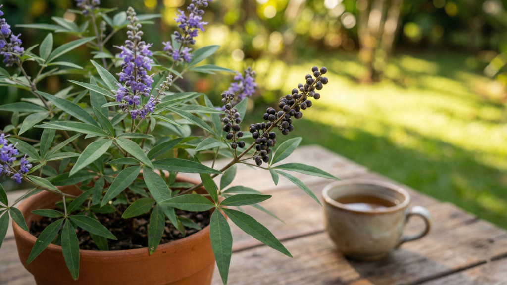 O Vitex ajuda no controle hormonal feminino