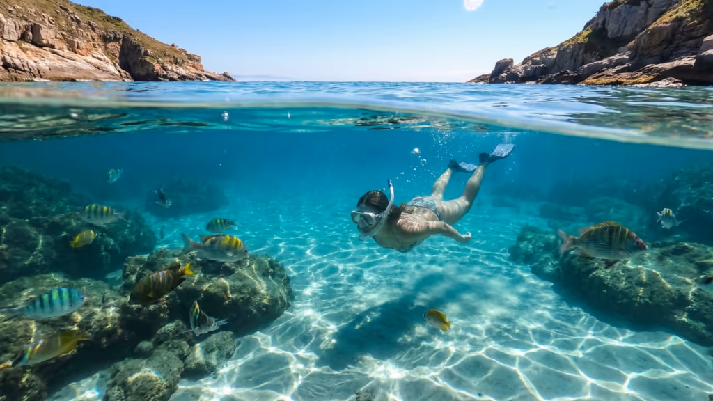 O Caribe Brasileiro é uma das 20 praias mais bonitas do planeta, onde o mar parece uma piscina natural e a areia é branca como a neve
