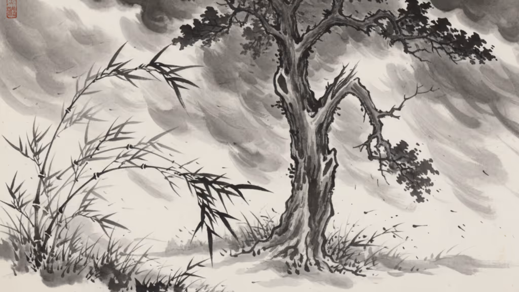 O bambu que se curva é mais forte que o carvalho que resiste