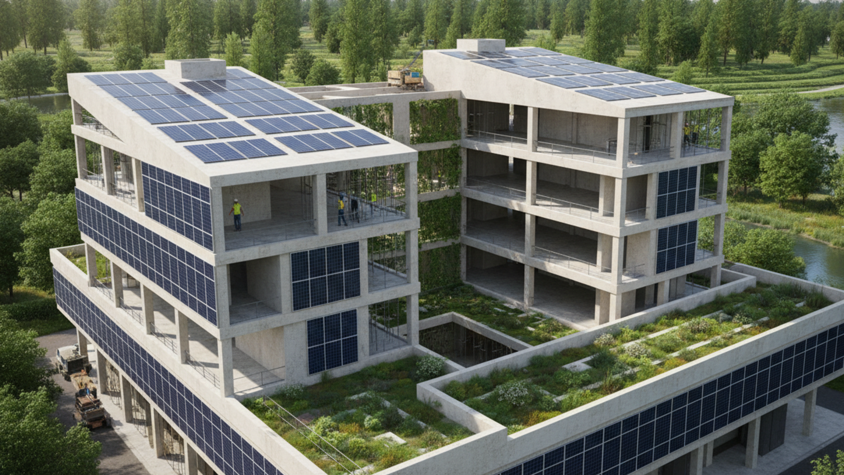 Descoberta a partir do lixo do lítio pode cortar as emissões de carbono da construção