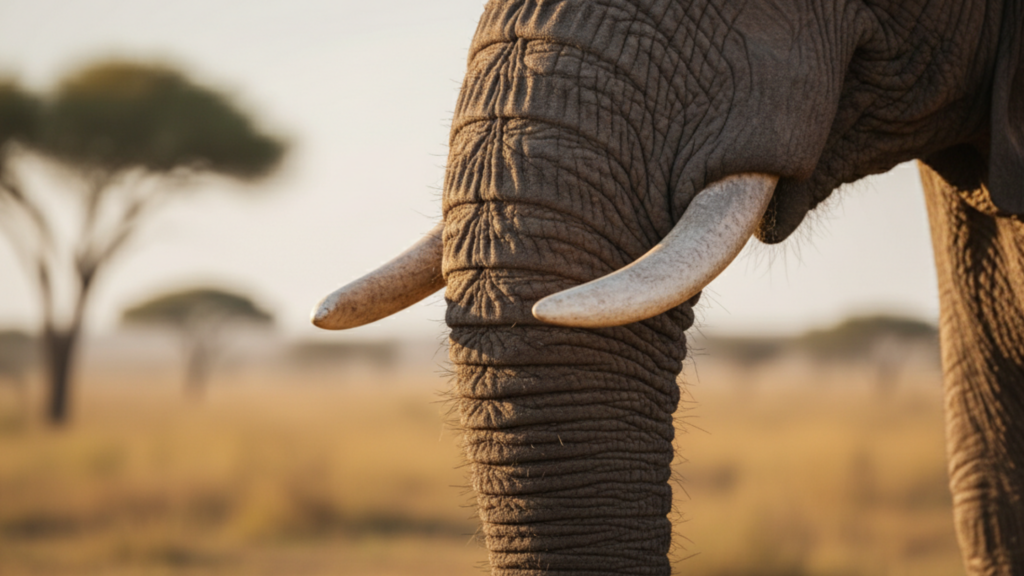 O bigode do elefante tem uma função que você não pode imaginar