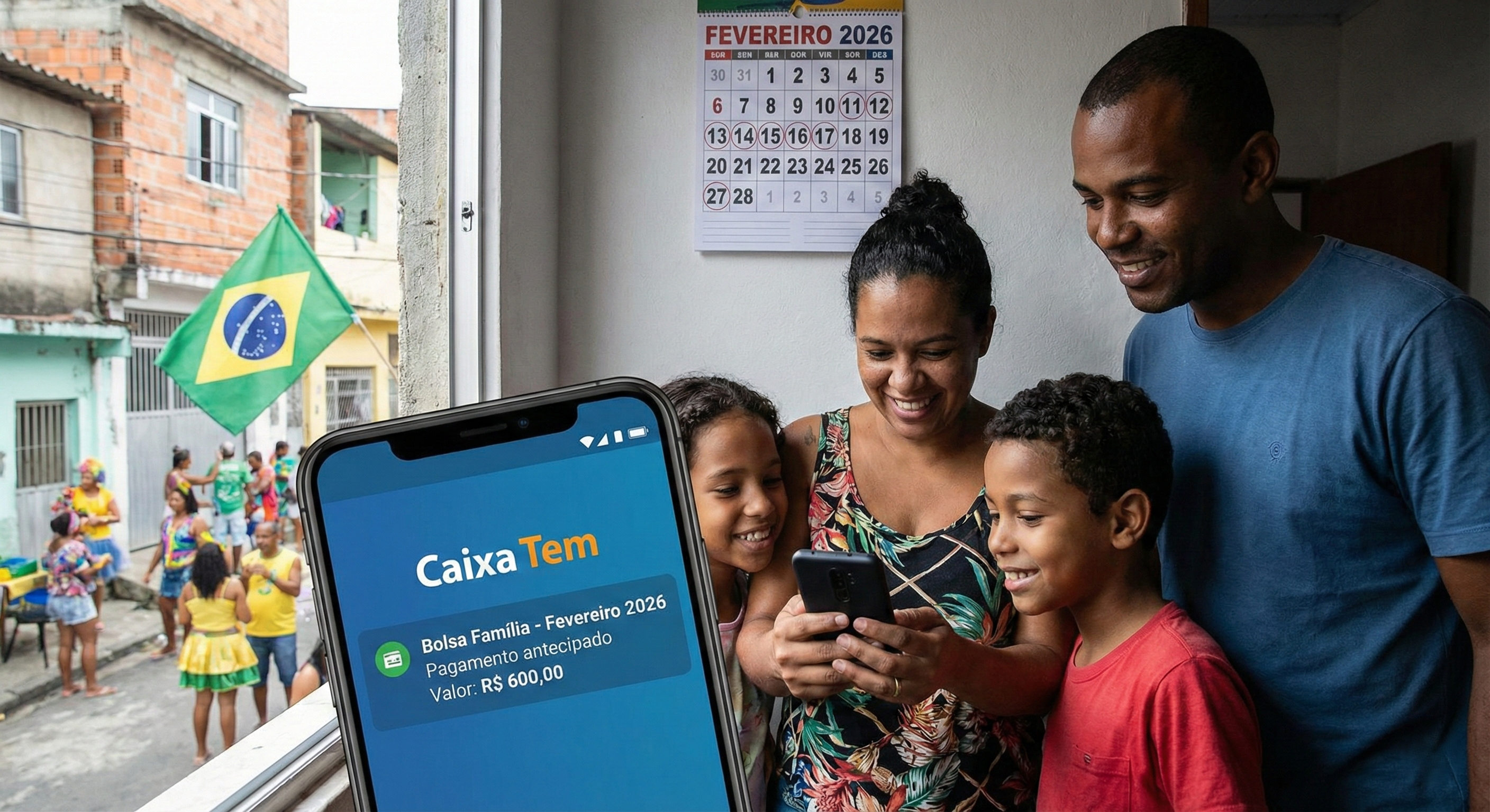 Bolsa Família de fevereiro tem pagamento antecipado e novas datas já estão definidas