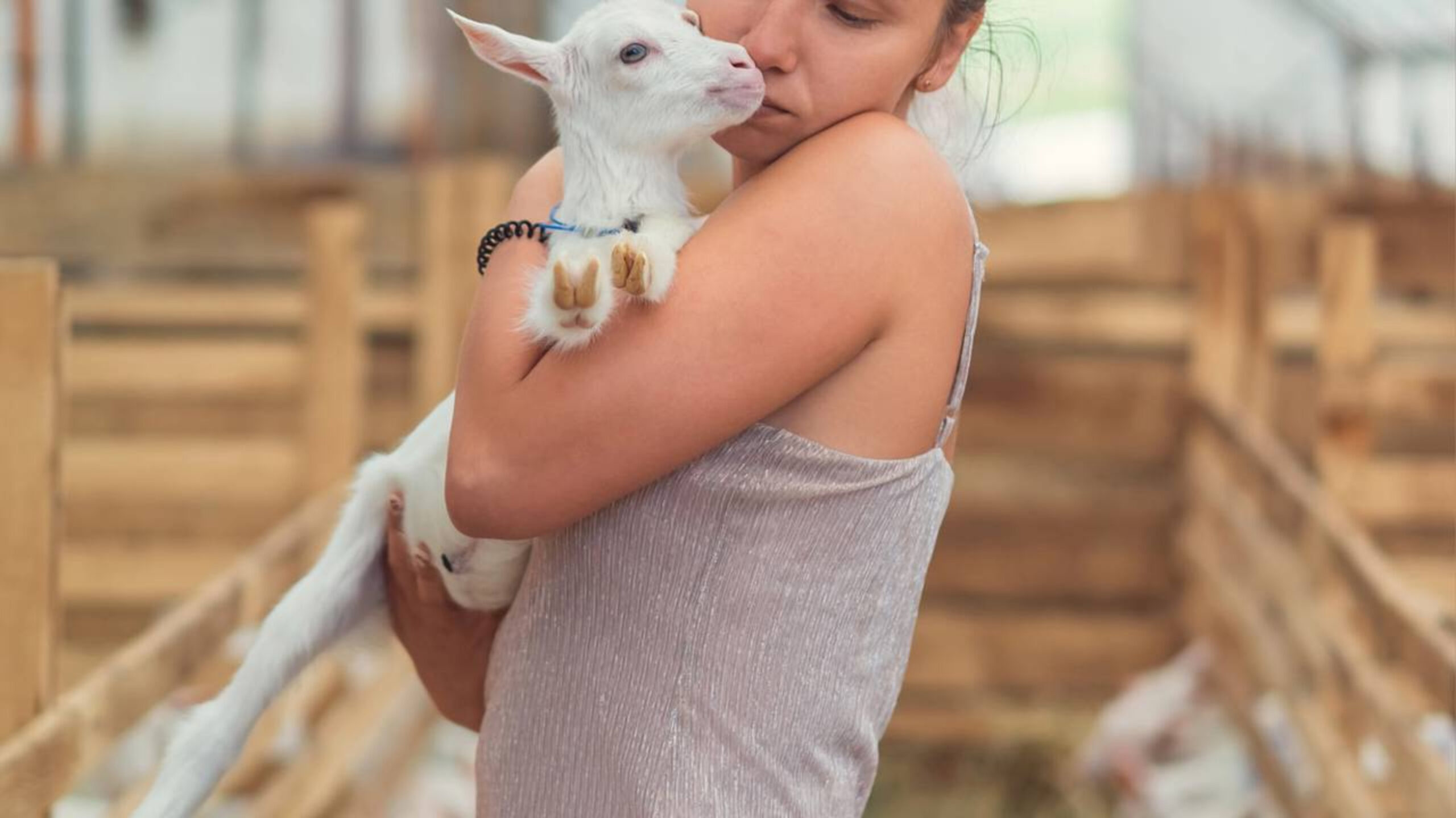 Ela deixou a carreira de artista para cuidar de cabras no sítio e mudou completamente de vida