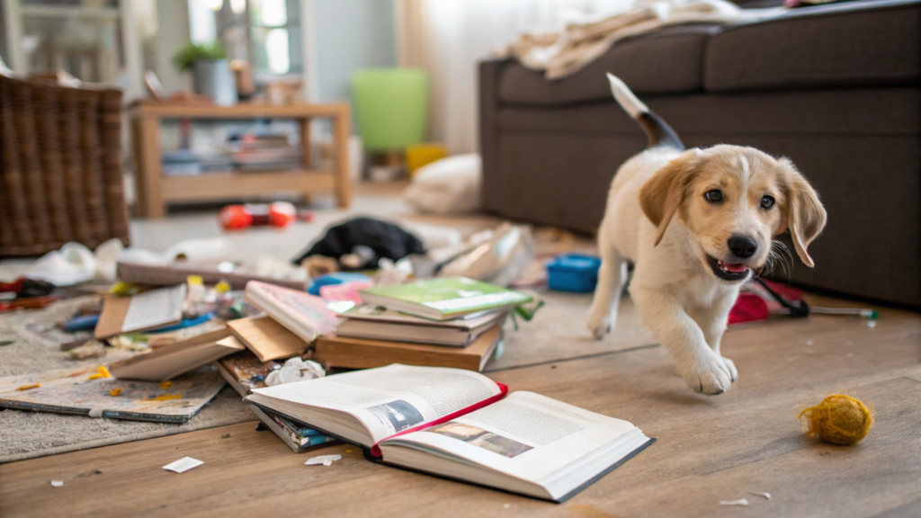 Ansiedade de separação faz o cachorro destruir a casa mas o problema tem solução
