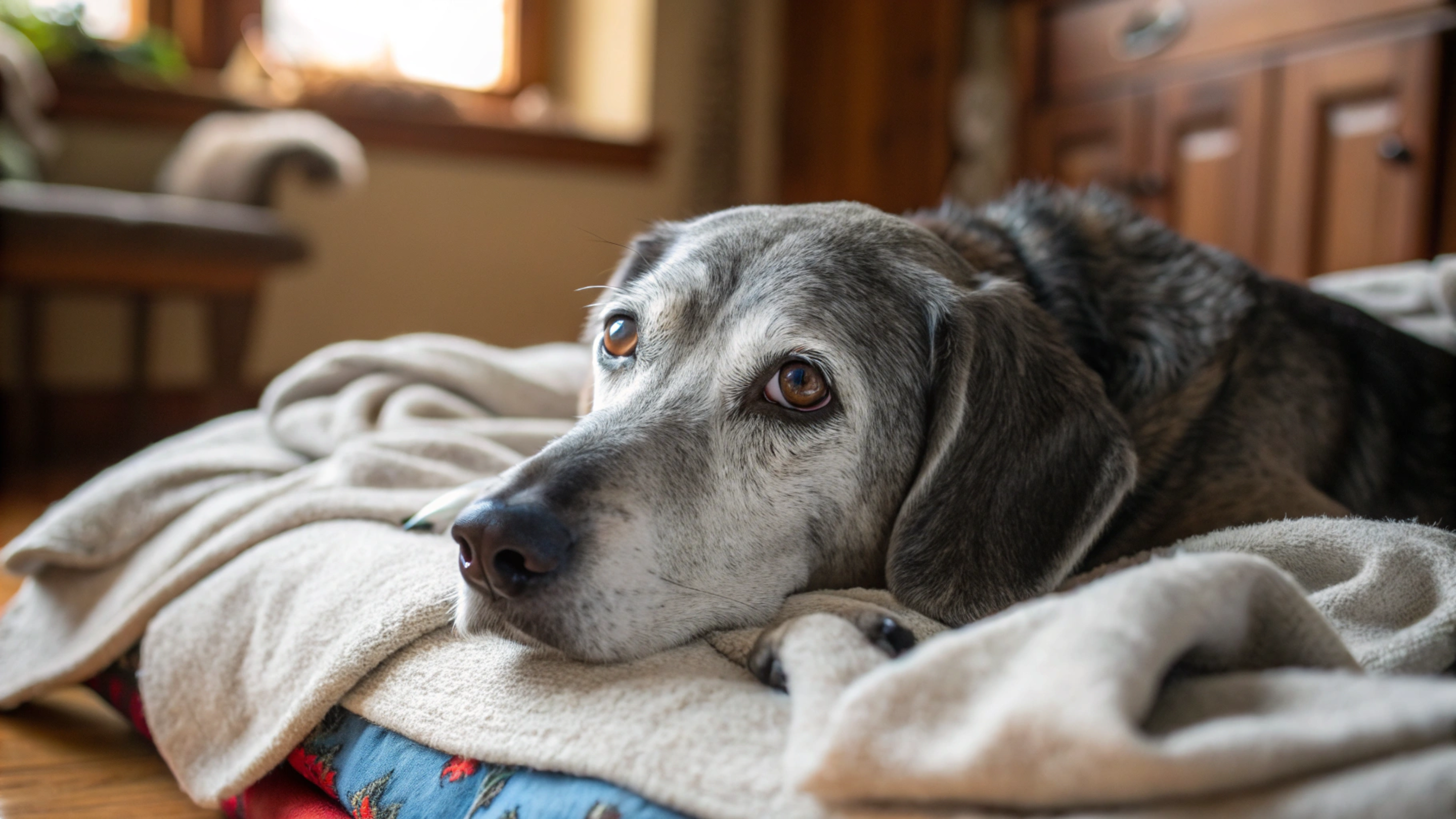 Adotar um animal idoso pode ser a experiência mais transformadora para tutor e pet