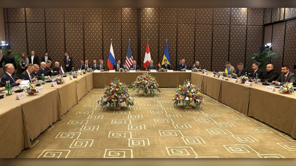 Novo dia de negociações entre EUA, Ucrânia e Rússia