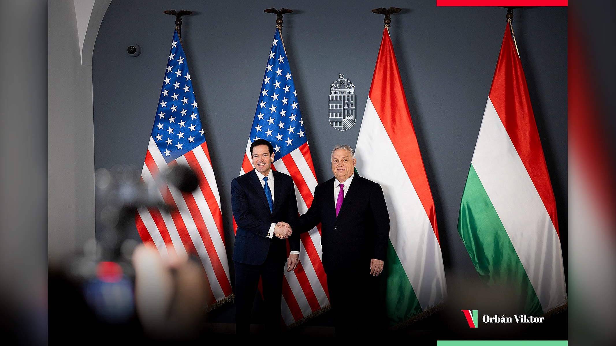 Liderança de Orbán é “essencial”, diz Rubio