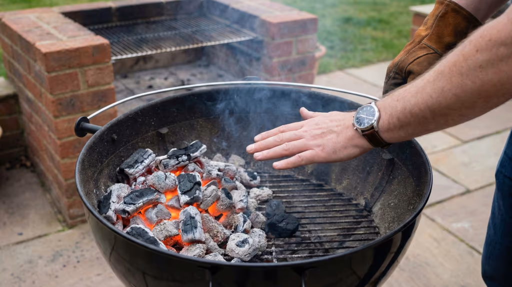 Como criar zonas de calor na churrasqueira sem equipamentos caros