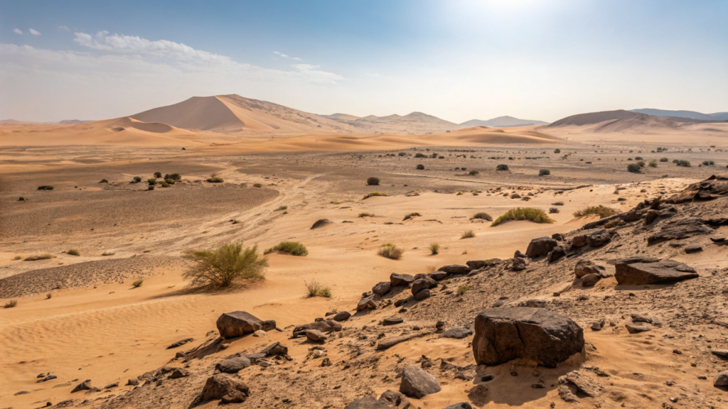 Nesse deserto a carne cozinha sozinha na areia em 2 horas e você vai entender o por quê
