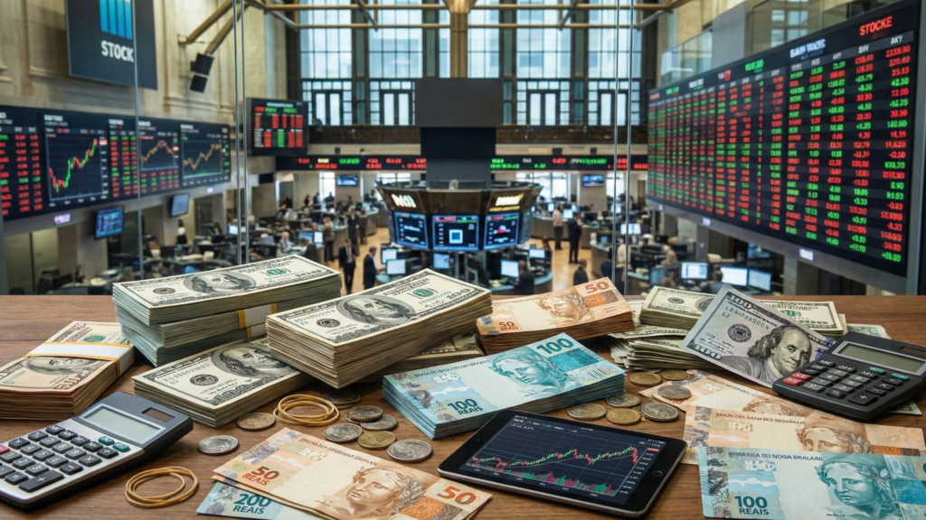 Quanto custa o dólar hoje, 26/02? Como a cotação vira outro preço na prática e quem mais sente isso